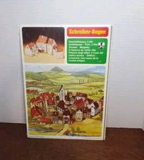 Schreiber-Bogen Firm, 3 Old Houses, Magasin Paper Model JFS-71255 (NEW & SEALED)