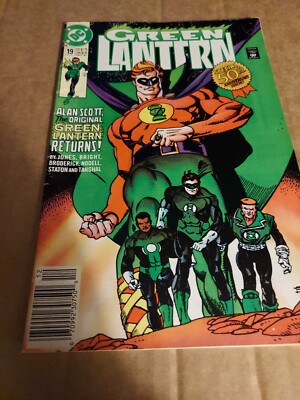 1991 ''GREEN LANTERN'' #19 DC COMICS 50th Anniversary Special Issue 
