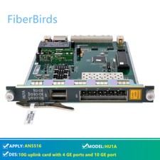 10G uplink card HU1A for AN5516, 4 GE ports and 10 GE port