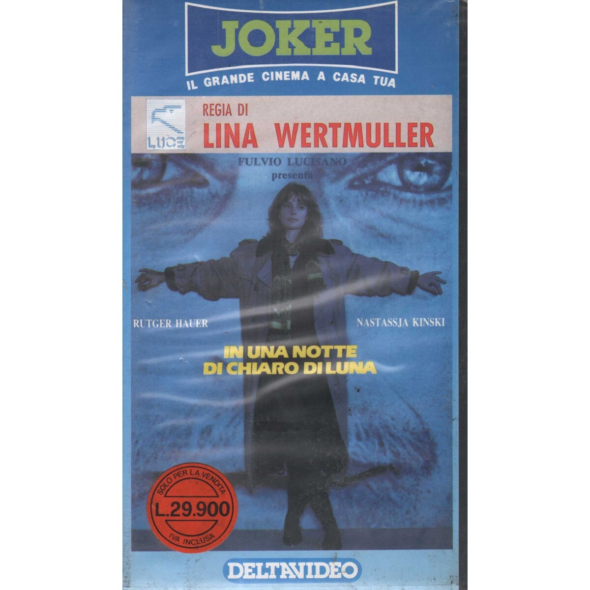 In A Night Of Moonlight VHS Lina Wertmuller Univideo - DVJ2404 Sealed