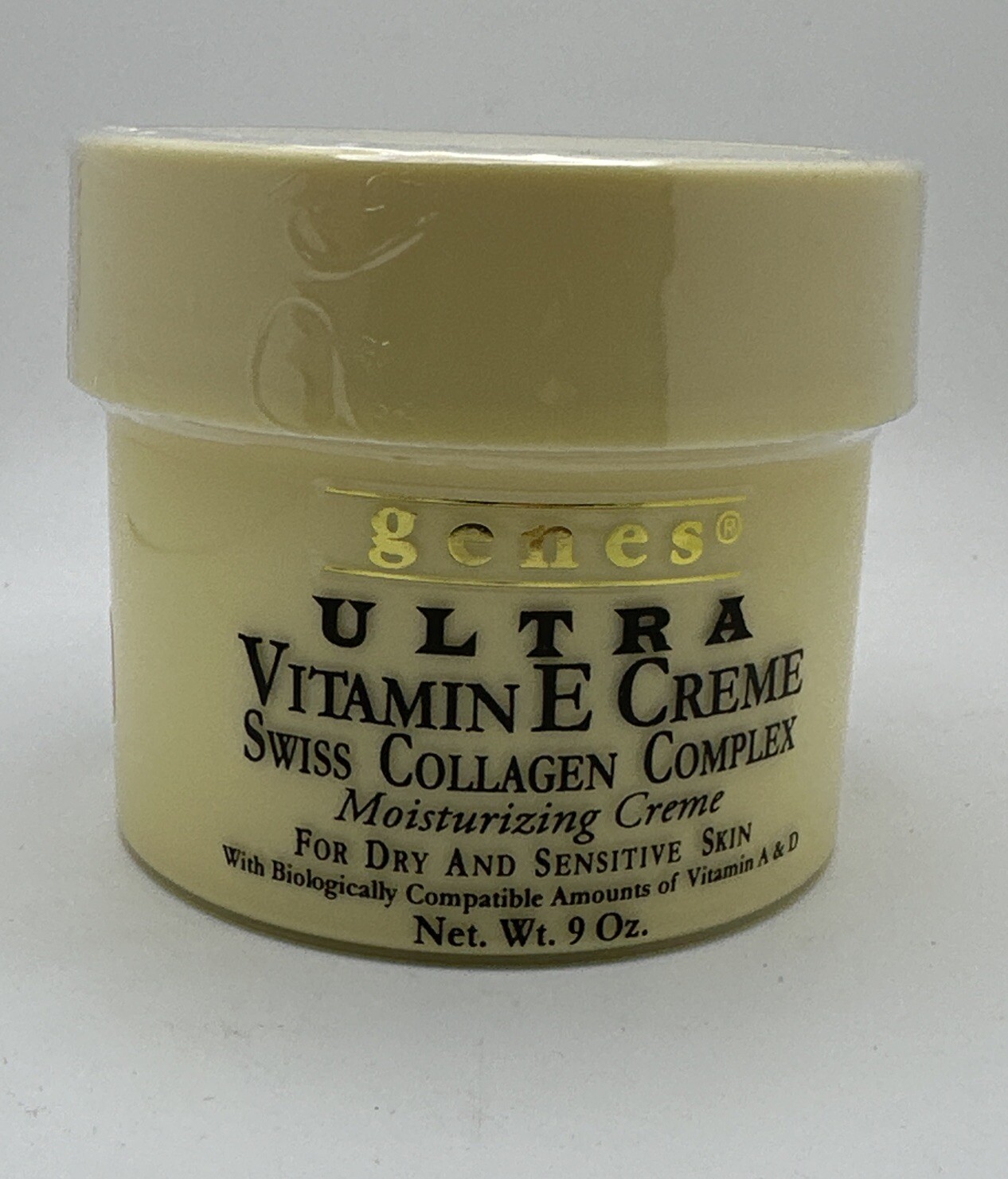 Genes Ultra Vitamin E Creme 9 oz. New. One Jar. eBay