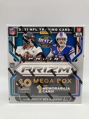 2021 Panini Prizm NFL Football Factory Sealed Mega Box Lawrence Fields Lance