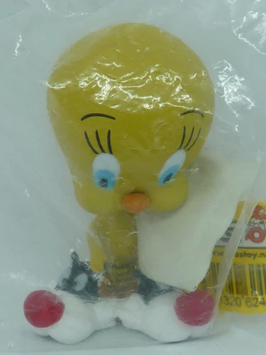 ANTIQUE PLASTIC PVC FIGURE TITI AND BIG TWINK * TITI IN WILD SLIPPERS