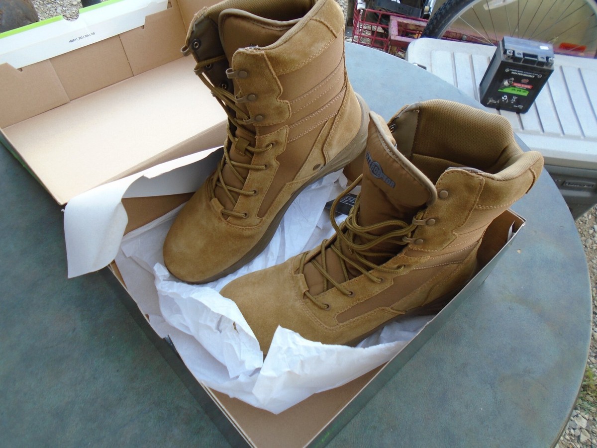 Interceptor Men\'s Tactical Work Boots Frontier 8.5 Soft Toe Slip Resistant Suede s-l1200.jpg main image 2