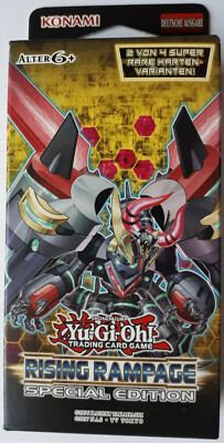 1 Pack  KONAMI Yu-Gi-Oh!  '' Rising Rampage Special Edition ''  2019 DE Neu & OVP