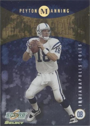 2001 Score Select Peyton Manning #CP-7