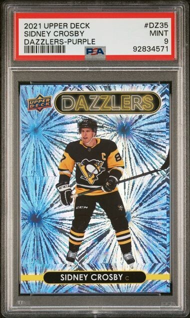 2021-22 Upper Deck Series 1 - Dazzlers Sidney Crosby #DZ-35