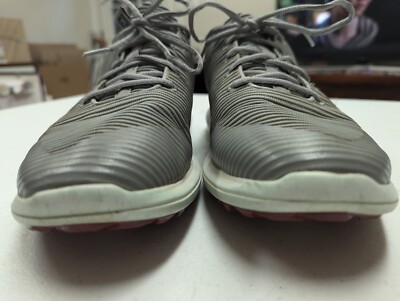 Footjoy FJ Flex XP Men's Size 11.5M Gray Mesh Spikeless Golf Shoes