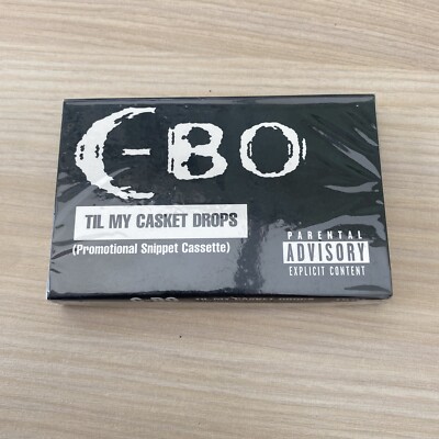 CBo - Til' My Casket Drops  Cassette Tape C-Bo RARE USA IMPORT SEALED promo
