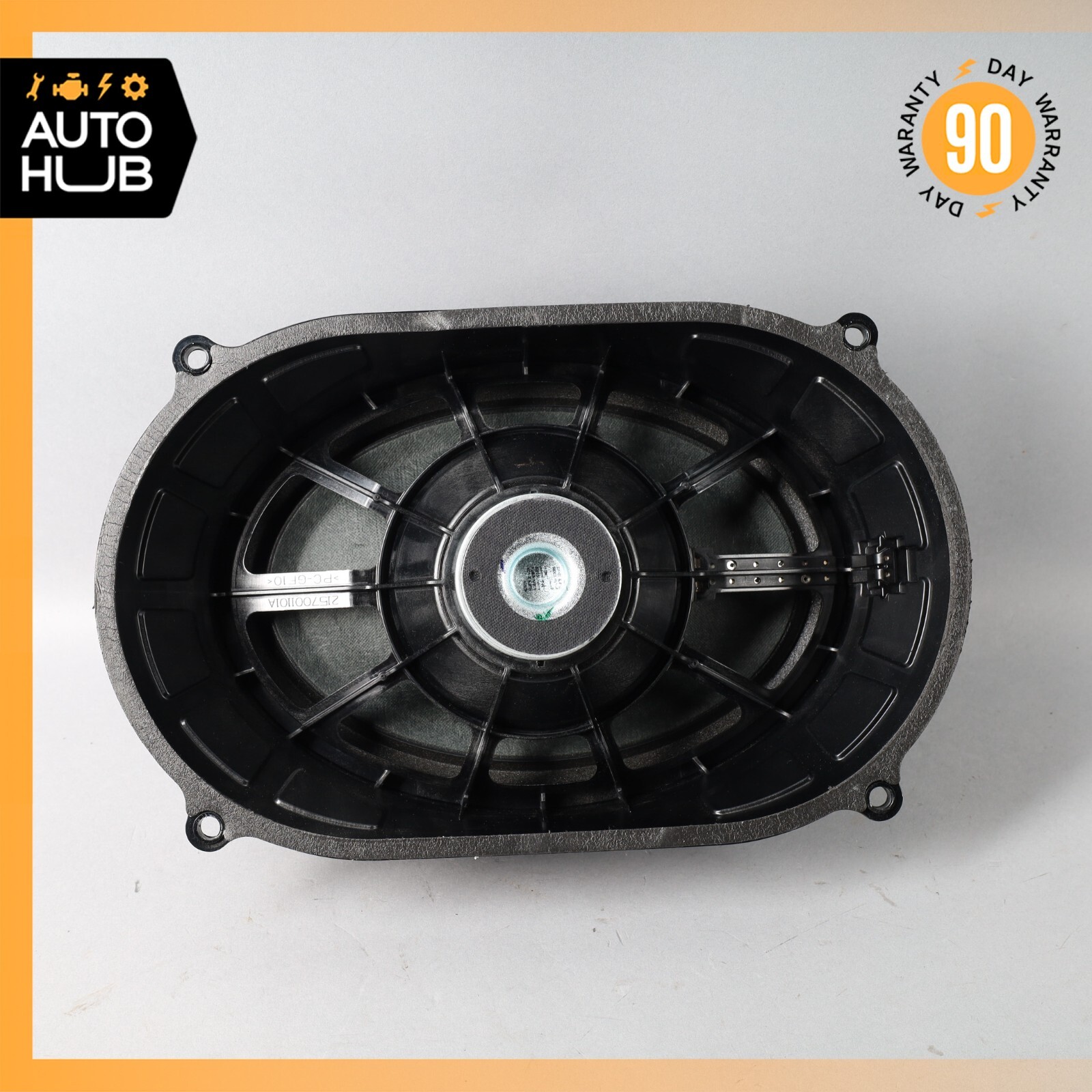 14-17 Maserati Ghibli Quattroporte Rear Subwoofer Sub Woofer Speaker OEM 75k