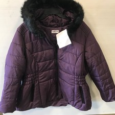 Celebrity Pink Juniors' Faux-fur Trim Hooded Puffer Coat