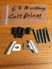 Vintage NOS Polaris Complet Windshield Hardware Kit Piece 68 Colt Deluxe Mustang