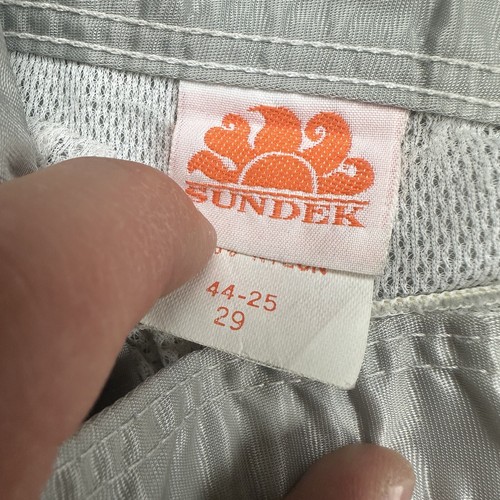 SUNDEK Herren USA Badehose Shorts Gr. XS Beach Surf Boxer Badeshorts 16103 Grau - Bild 4 von 7