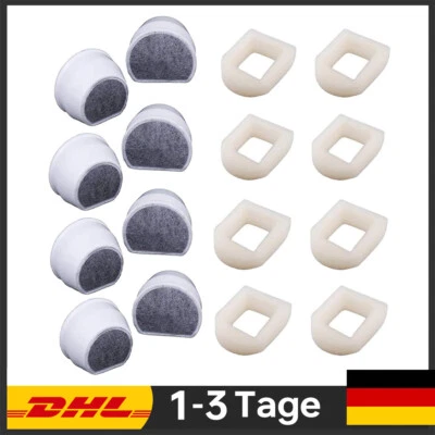 MARKENLOS Ersatzfilter+Schaumstofffilter Satz für Petsafe Drinkwell Edelstahl Trinkbrunnen