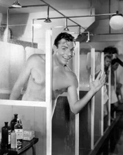 8x10 Print Buster Crabbe Handsome Shirtless Shower #4090