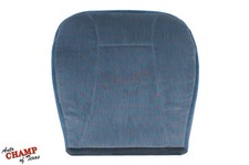 1994-1996 Ford Bronco Xlt -driver Side Bottom Replacement Cloth Seat Cover Blue