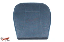 1995 Ford Bronco XLT -Driver Side Bottom Replacement Cloth Seat Cover Lapis Blue
