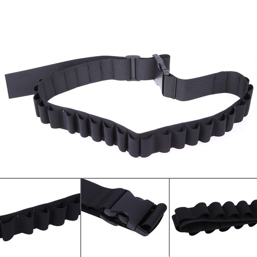 29 Rounds Ammo Bandolier 55in Ammunition Belt Casual Rifle Cartridge Belt Holder - Picture 10 of 11