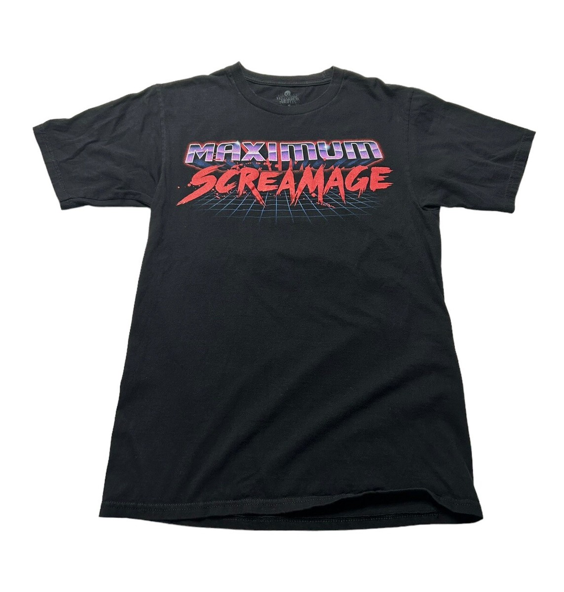 Halloween Horror Nights Maximum Screamage 2019 Black T-shirt Adult