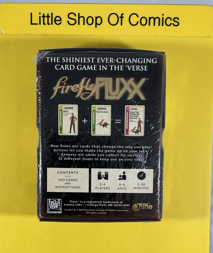 Firefly Fluxx Card Game Seal 2016 Looney Labs - Picture 3 of 10
