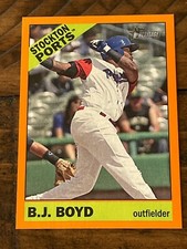 2015 Topps Heritage Minors Orange #125 B.J. Boyd/25!