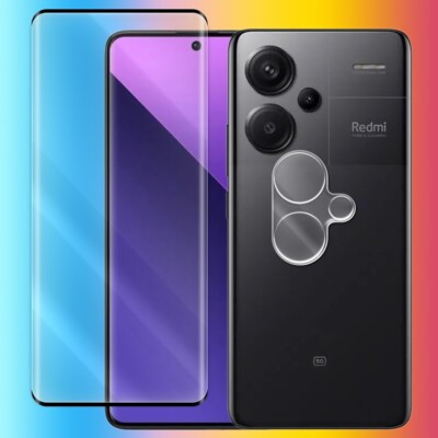 Heavy-Duty Upgraded Screen Film + lens Protector for Xiaomi Redmi Note 13 Pro+