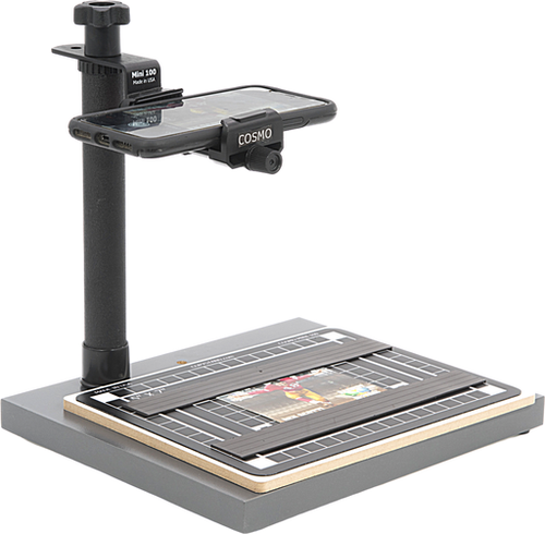 Cosmo Copy Stand, Mini 500, a Compact Tool with Floating Magnet Board