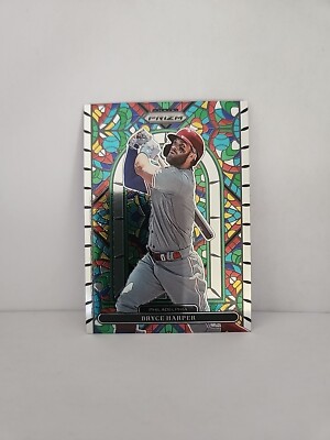 2022 prizm stained glass bryce harper sg-4