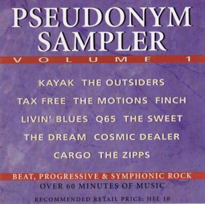Pseudonym Sampler 1-Beat, Progressive & Symphonic Rock ('94) Kayak, Cosmi.. [CD]