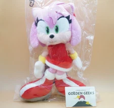 SEGA SANEI Amy Rose Emy Plush Doll SONIC THE HEDGEHOG ALL STAR COLLECTION
