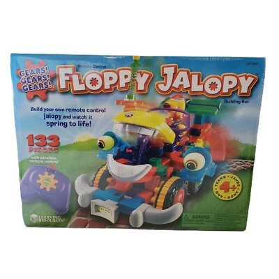 NEW SEALED Learning Resources FLOPPY JALOPY Building Set w/Remote Control RC Toy