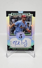 2023 Topps Five Star Paul Goldschmidt Five Tool SP Auto # /25 Cardinals FSA-PGO