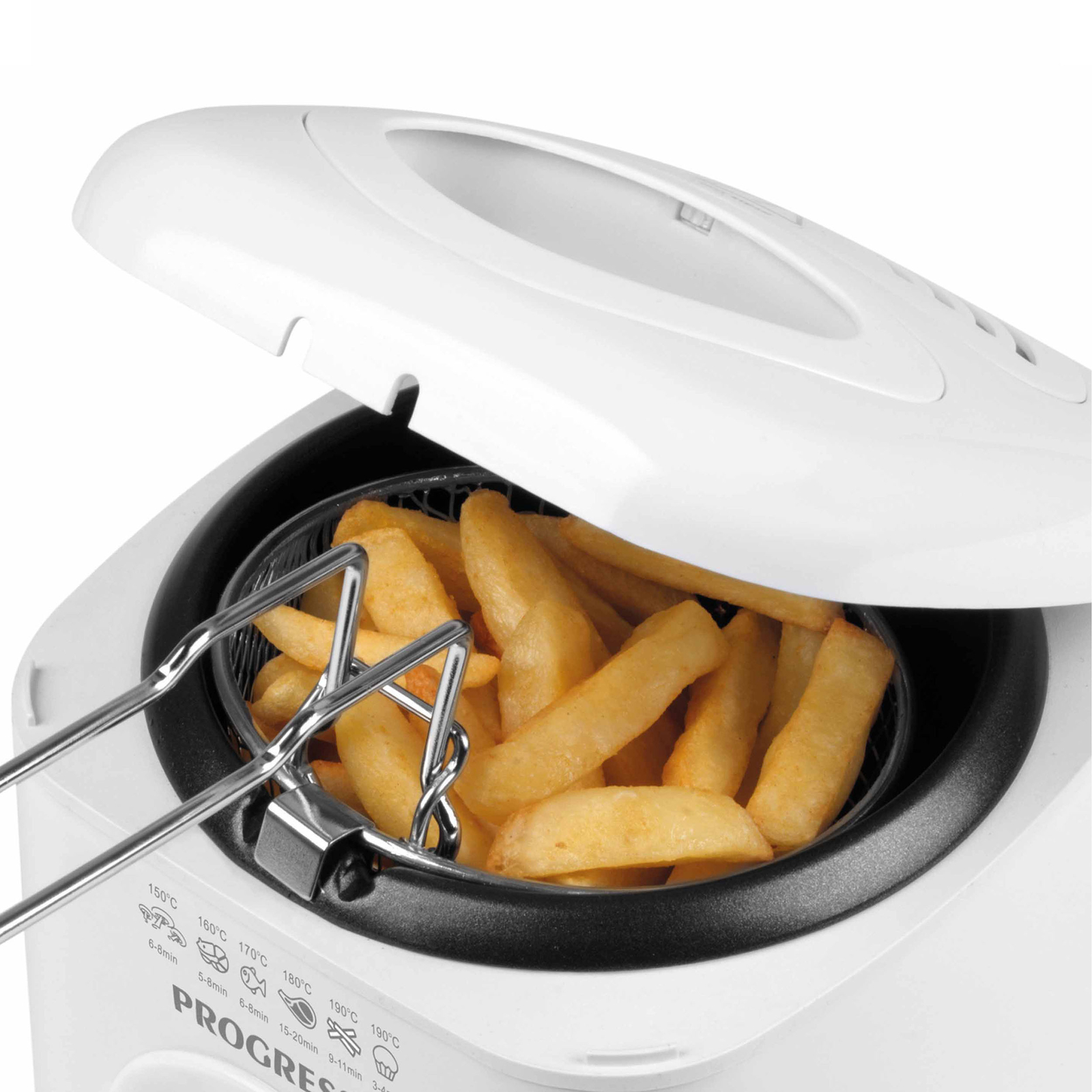 Progress Deep Fat Fryer 1L Electric Chip Pan NonStick Removable