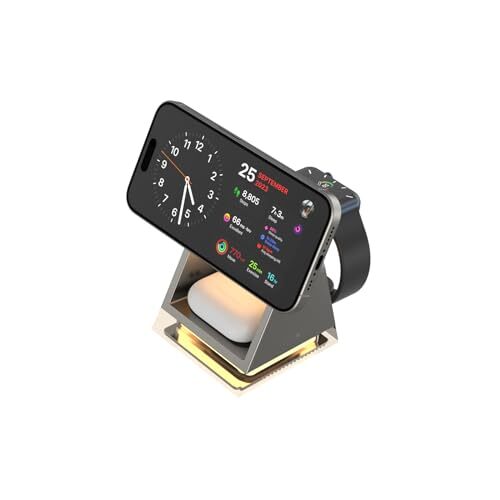 3 in-1 Wireless Charger Phone Charging Station Magnetic Charging Stand Dock