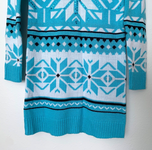 Justice Girls Winter Knit Dress Size 16 NWOT - Picture 3 of 6