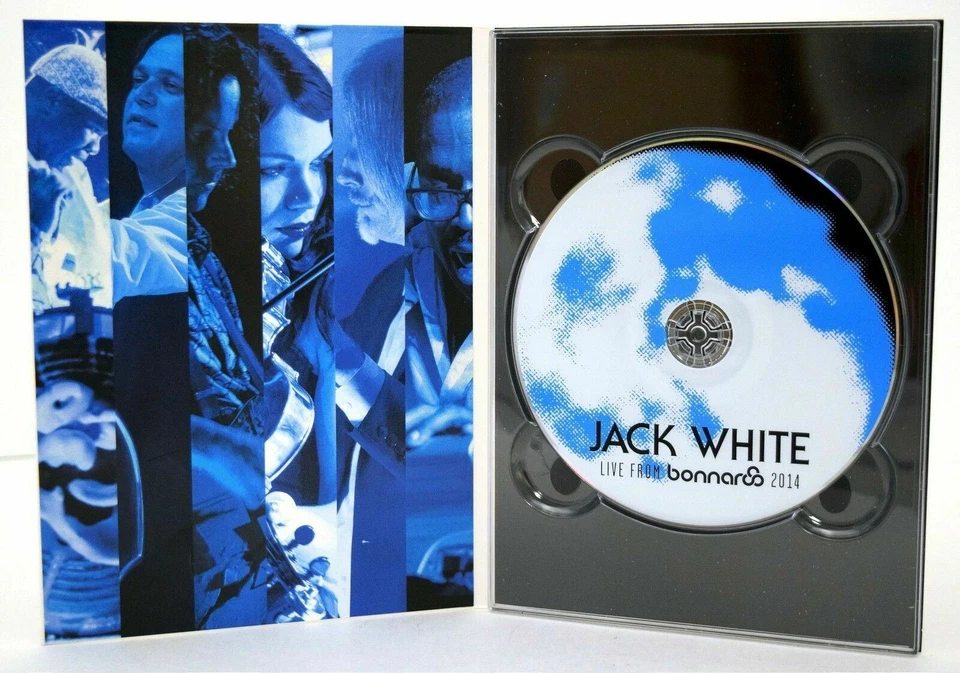 NEW SEALED Jack White Live from Bonnaroo DVD 2014 Live Concert Third Man Stripes Foto 3 de 4