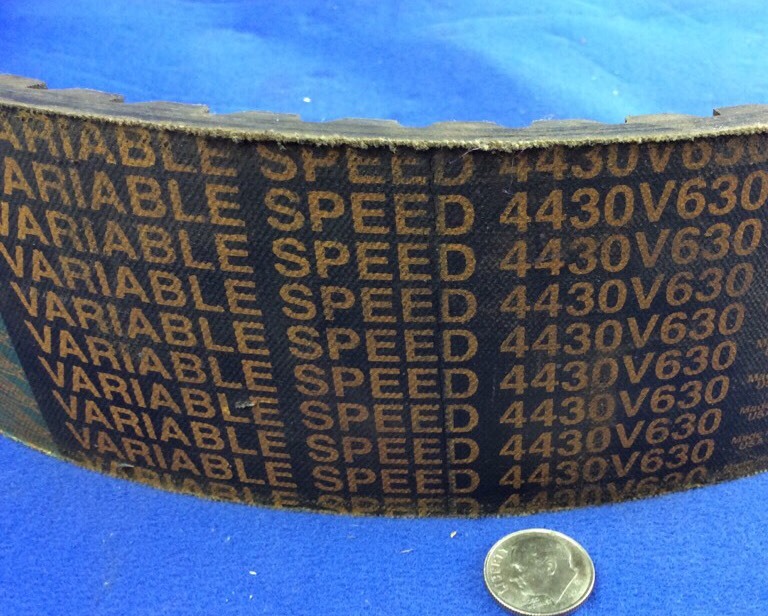 Courroie De Transmission D&D PowerDrive 4430V630 - Pour équipements EATON YALE & TOWNE - VS 2-3/4 X 63"