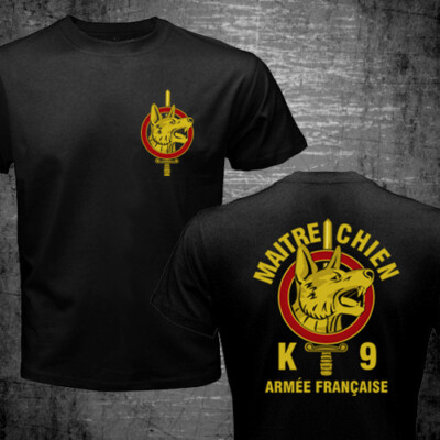 France Maitre Chien French Army War Dog k9 Special Forces Logo
