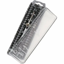 Boxer Tools 100 Pc 1/4" Assorted Bits Set, BX100