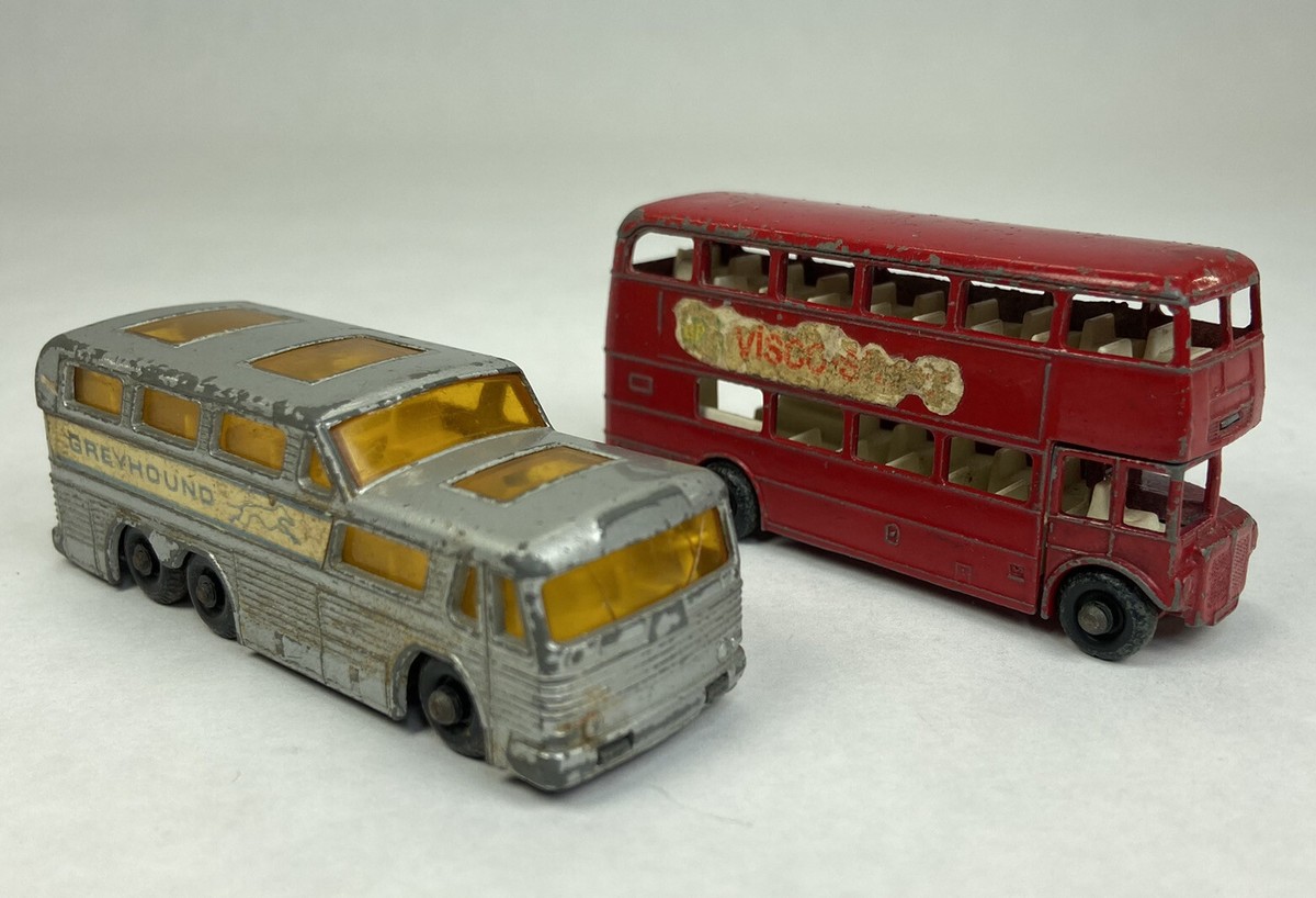 Lesney Matchbox Series Bus No 5 Routemaster & No 66