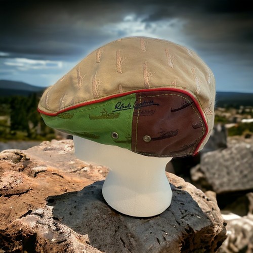 Produktbild von Vintage Hut Mit Visier XYIYI Damen Newsboy Cap Aus PU Leder - Vintage Baskenmütze Mit Visier Damenhut Mit Kordelzug