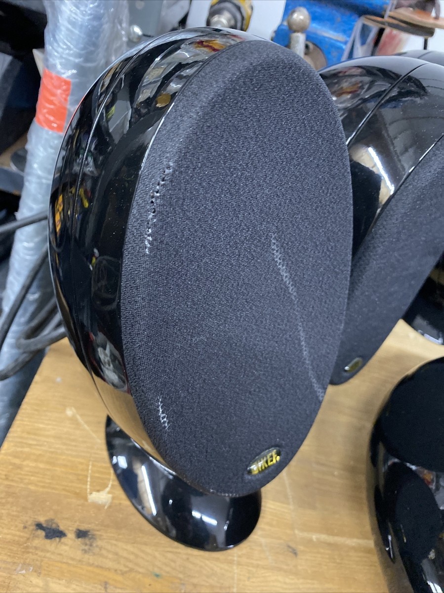 KEF サテライトスピーカー ペア HTS3001SE ケフ ダンジェリン KEF HTS3001SE Black Satellite Speakers surround sound | eBay