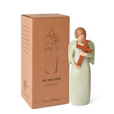 Christian Gifts for Women Religious Gifts for Women Angel Figurines with Cros...