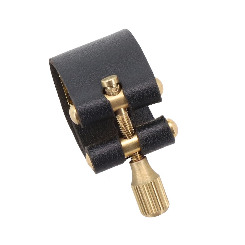 Brand New Saxophone Ligature For Alto Sax Accessories Black Mouthpiece