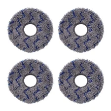 4 Pack Microfiber Mopping Pads for Ecovacs Deebot X1 Turbo Omni T10 T20