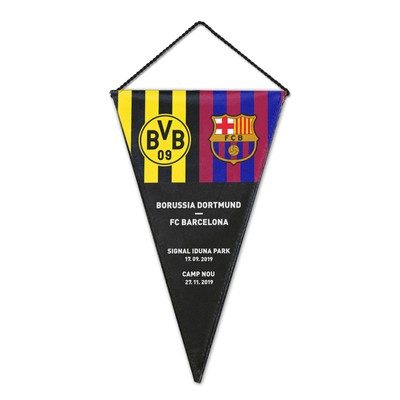 Original Bvb Wimpel Dortmund Barcelona Borussia Dortmund Ebay