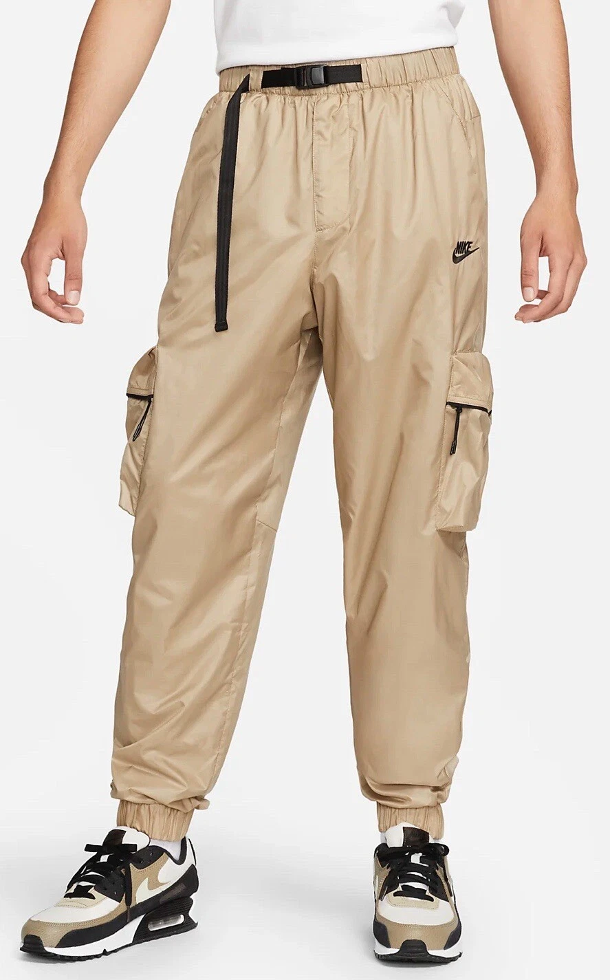 pantalon doublé tissé Nike Lab Tech FB7911 247 homme taille XL noir brun cargo