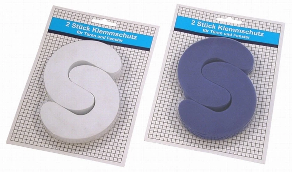 GLOBAL PARTNER 4x Klemmschutz f. Türen und Fenster Türpuffer Fingerschutz Tür Fingerklemmschutz