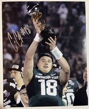 Michigan State University Signed Connor Cook 2014 Rose Bowl Championship 8x10