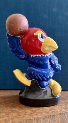 Jayhawk 1970s Figurine - 7.25  Tall